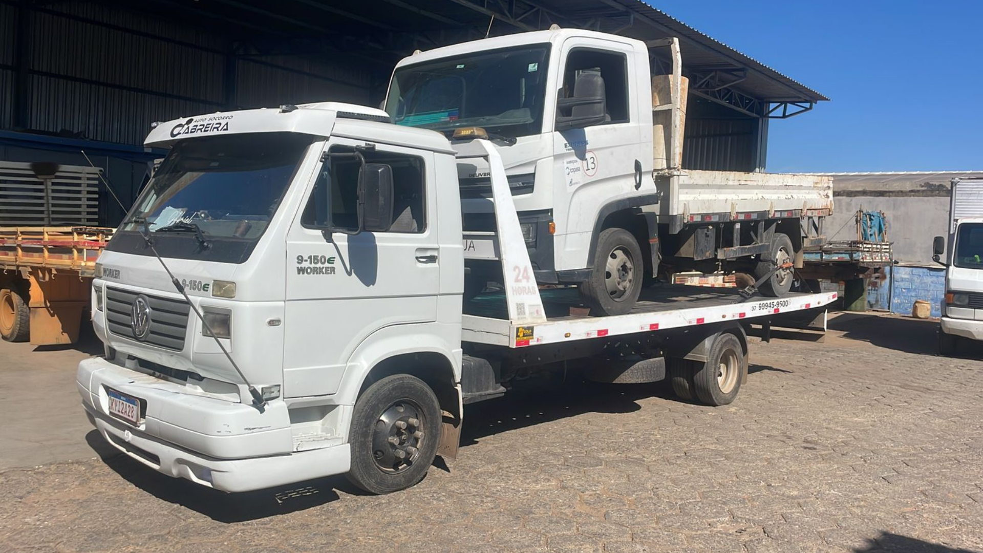 Frota de veículos — Auto Socorro Cabreira